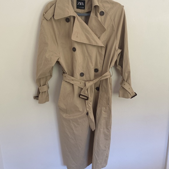 Zara trench coat women’s size small - Picture 4 of 6